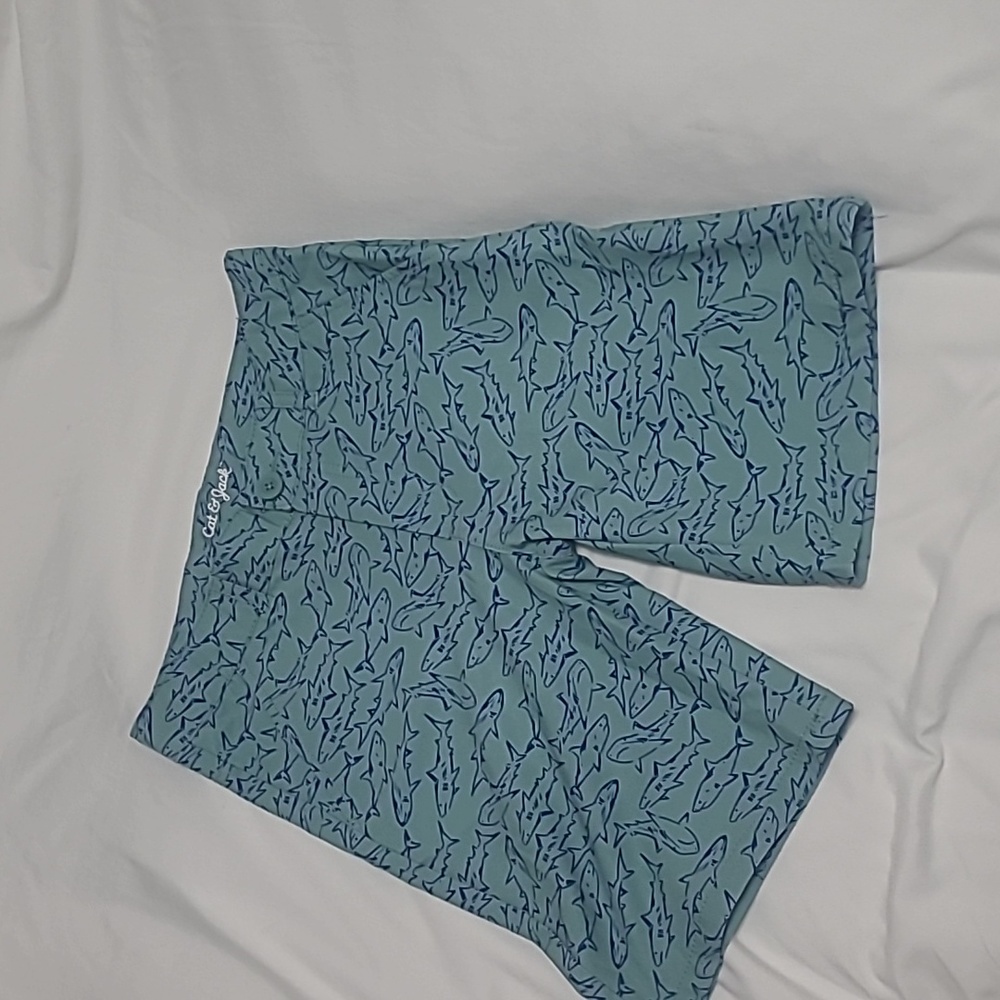 Cat & Jack Boys Shark Shorts size 10